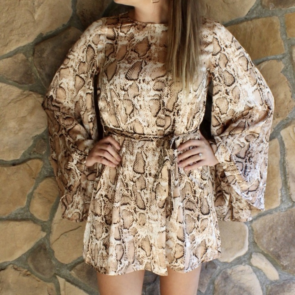 Snakeskin Dress